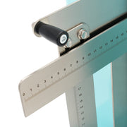 Machine à décorer les gâteaux Maxima, diamètre 36,4 cm, en plastique bleu, pour la décoration de pâtisseries.