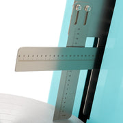 Machine à décorer les gâteaux Maxima, diamètre 36,4 cm, en plastique bleu, pour créer des décorations de pâtisserie.