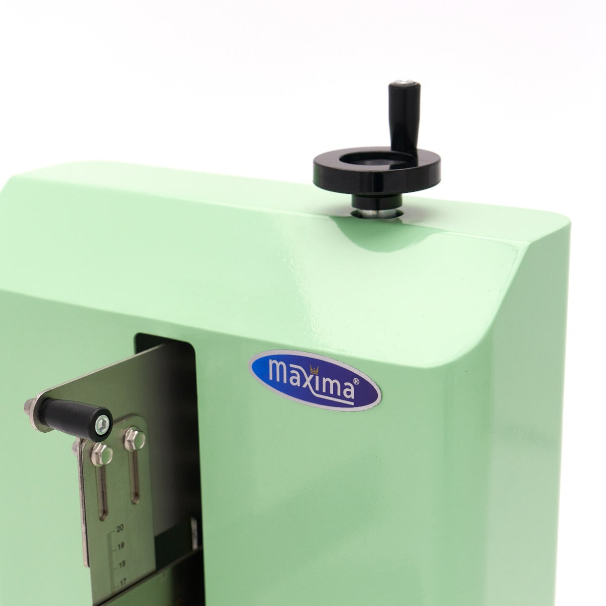 Machine à décorer les gâteaux Maxima, diamètre 36,4 cm, en vert, pour créer des décorations sucrées sur pâtisseries.