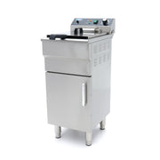 Fryer - 16 L - 1 basket - with drain tap and stand - 230V