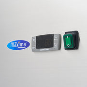 Réfrigérateur - 400 L - 3 étagères réglables (1/1 GN) - acier inoxydable - sur roulettes