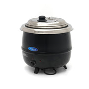 Marmite à soupe – 13 L – Pot intérieur amovible – avec couvercle intégré et encoche pour louche