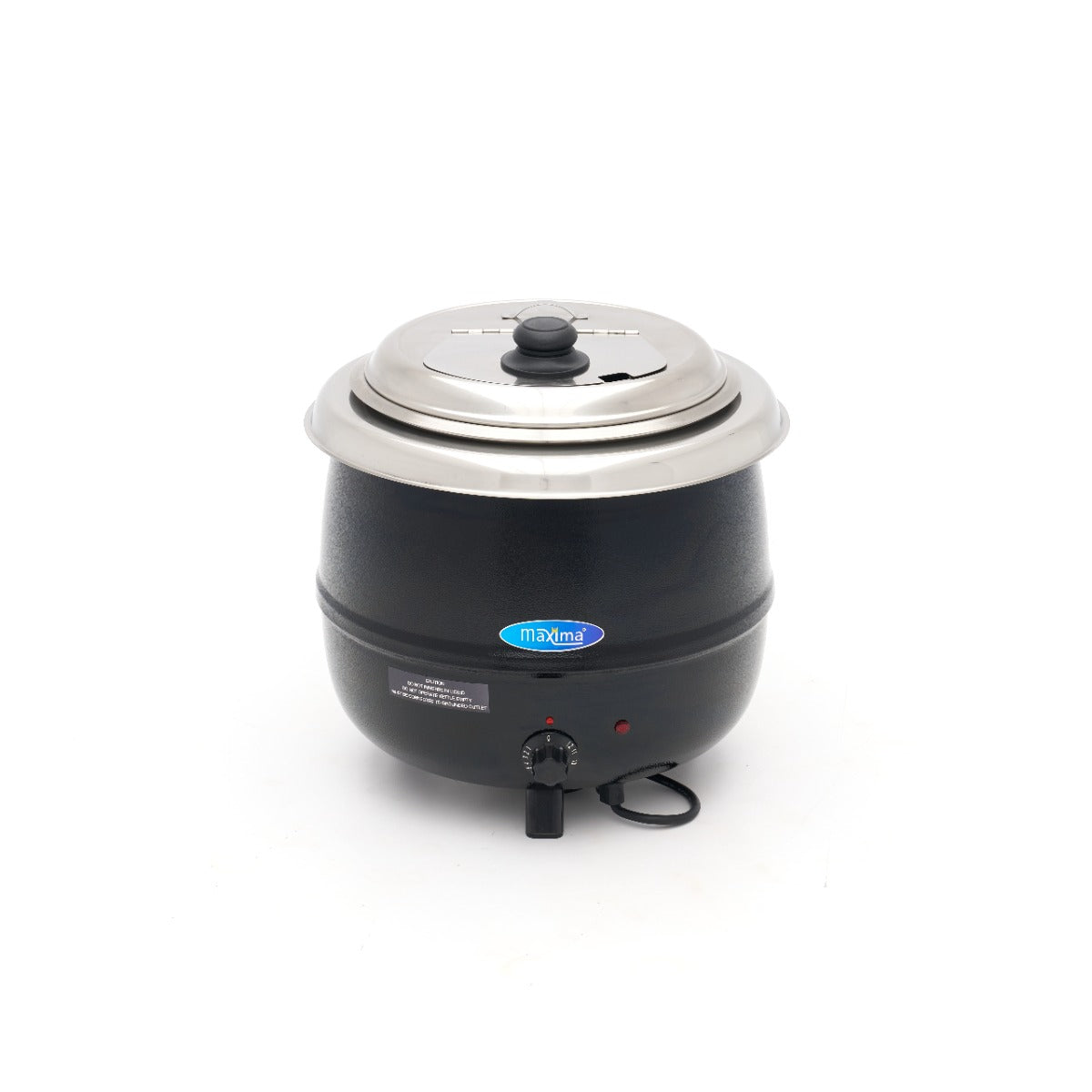 Marmite à soupe – 13 L – Pot intérieur amovible – avec couvercle intégré et encoche pour louche