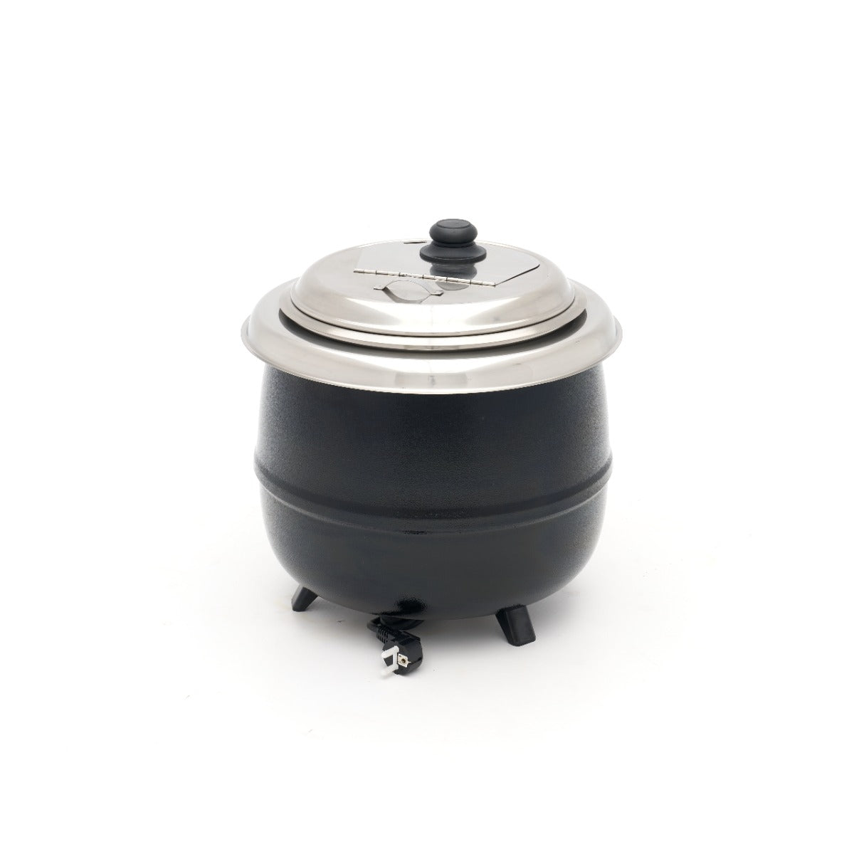 Marmite à soupe – 13 L – Pot intérieur amovible – avec couvercle intégré et encoche pour louche