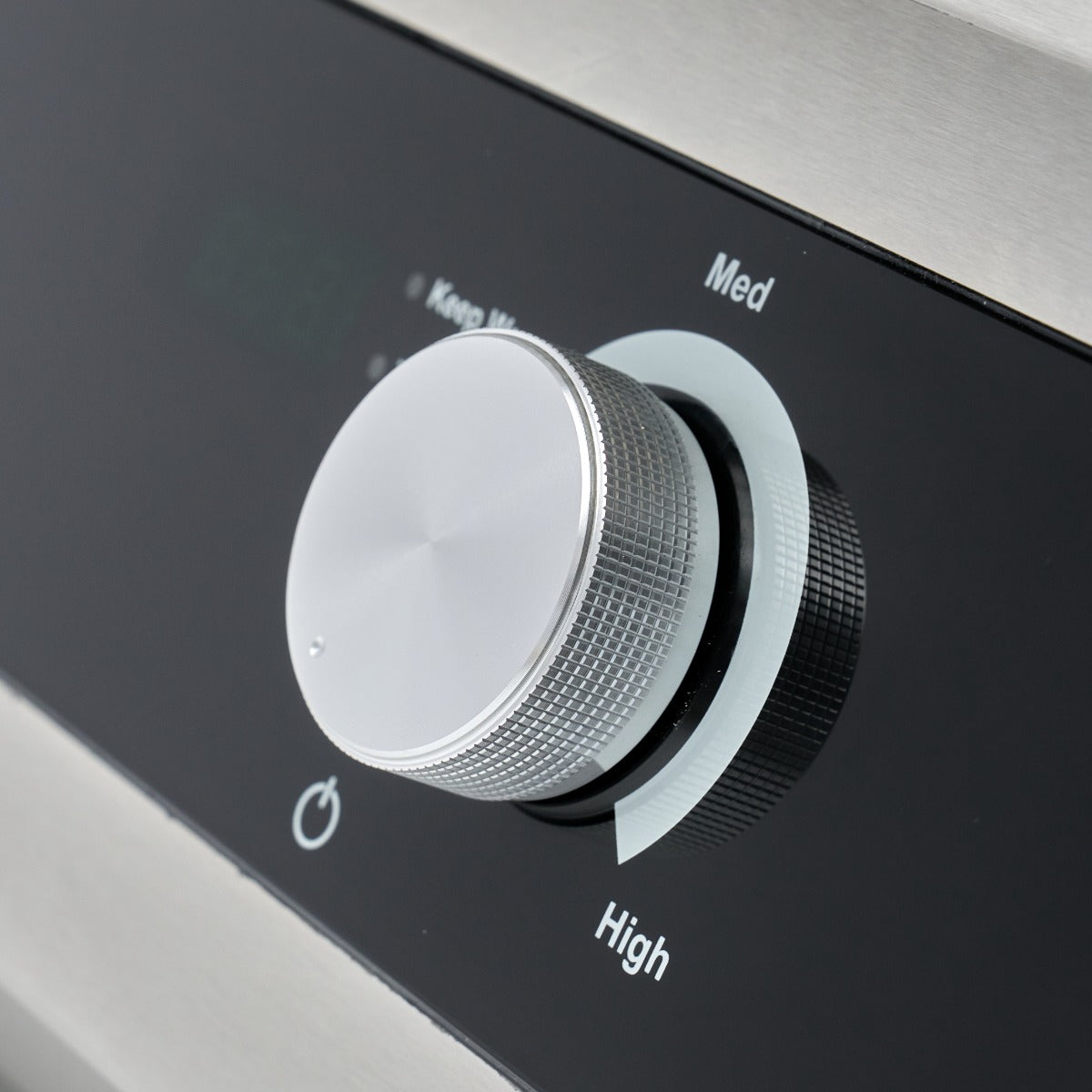 Fourchette de cuisson à induction Maxima 700, plancha à induction double, lisse et rainurée, 5000 W, pour cuisiner efficacement.