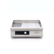 Fourchette de cuisson à induction Maxima 700, plaque lisse et rainurée, 5000 W, double zone de cuisson.