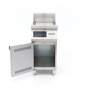 Fourchette de cuisson à induction Maxima 700, plancha à induction lisse de 700 W avec support, surface simple et puissante.