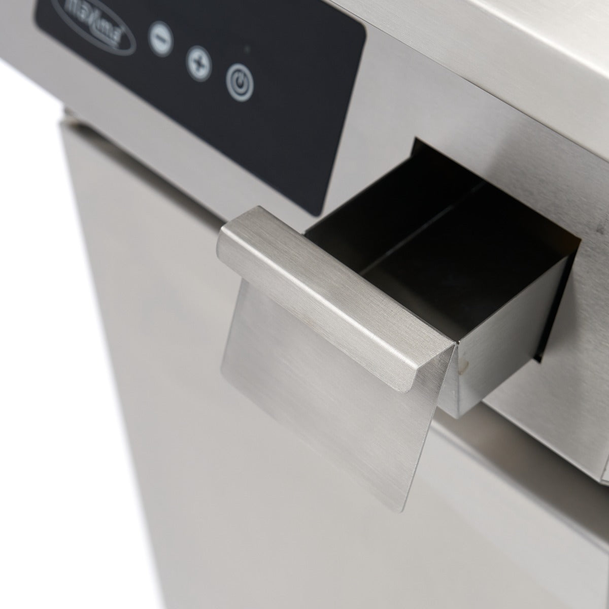 Fourchette de cuisson à induction Maxima 700, plancha lisse 700 W avec support pour cuisiner facilement.