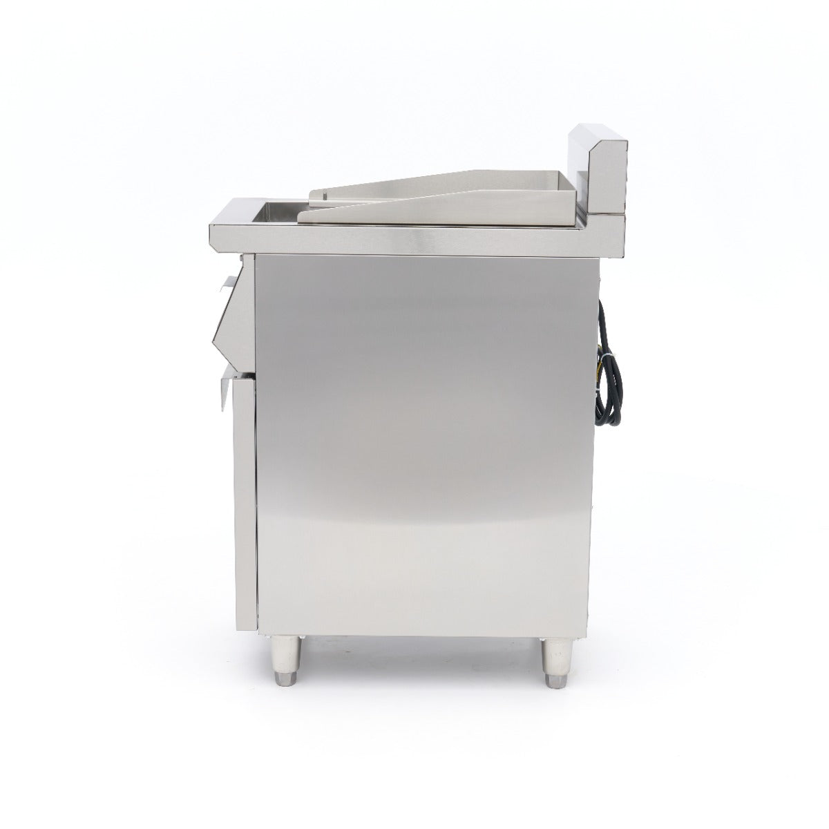 Fourchette de cuisson à induction Maxima 700, plancha lisse 700W avec support pour cuisine moderne.