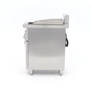 Fourchette de cuisson à induction Maxima 700, plancha lisse 700W avec support pour cuisine moderne.