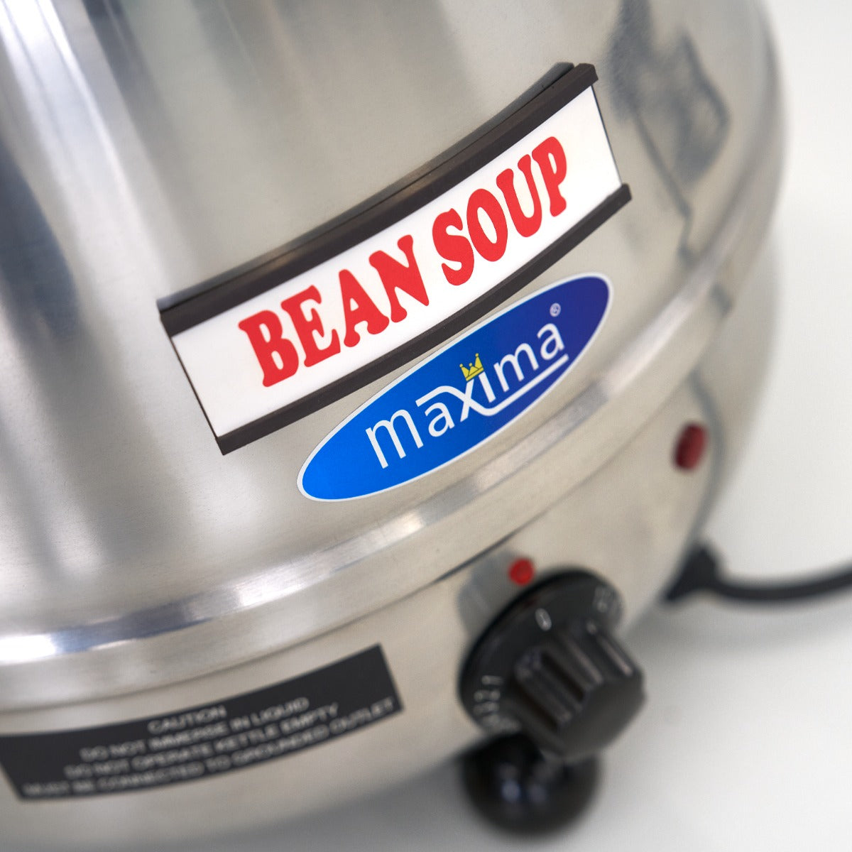 Marmite à soupe – 10 L – pot intérieur amovible – acier inoxydable – avec encoche pour louche