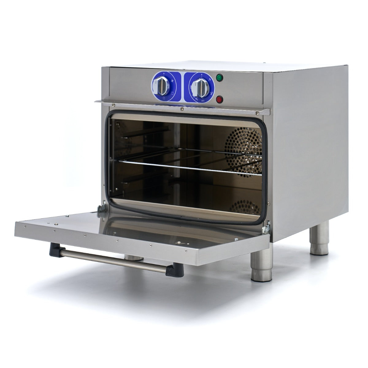 Ligne de cuisson électrique Maxima, four professionnel double unité, profondeur 60 cm, appareil de cuisine moderne.