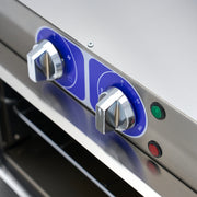 Four professionnel électrique - double unité - profondeur 60 cm