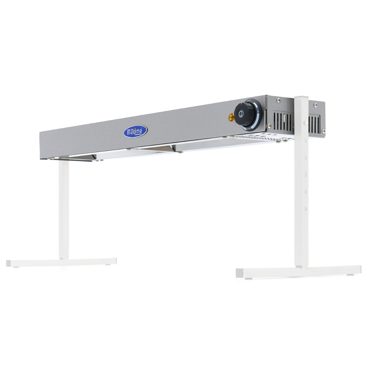 Rampe chauffante Maxima de 76 cm, lampe chauffante pour installation au plafond ou en pose libre, image montrant l'appareil.