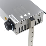 Rampe chauffante Maxima de 76 cm pour installation au plafond ou en pose libre, lampe chauffante pour chauffage efficace