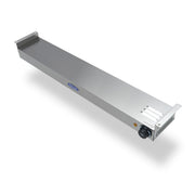 Rampe chauffante Maxima de 92 cm, lampe chauffante adaptée à une installation au plafond ou en pose libre, vue de face.