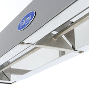 Rampe chauffante Maxima de 92 cm, lampe chauffante pour installation au plafond ou en pose libre, chauffage efficace.