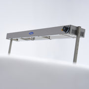 Rampe chauffante Maxima de 107 cm, lampe chauffante pour installation au plafond ou en pose libre, idéale pour chauffage.