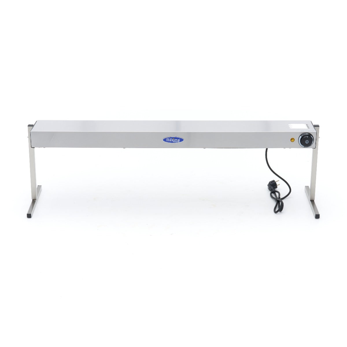 Rampe chauffante Maxima de 107 cm, lampe chauffante pour installation au plafond ou en pose libre, équipée d'éléments chauffants.