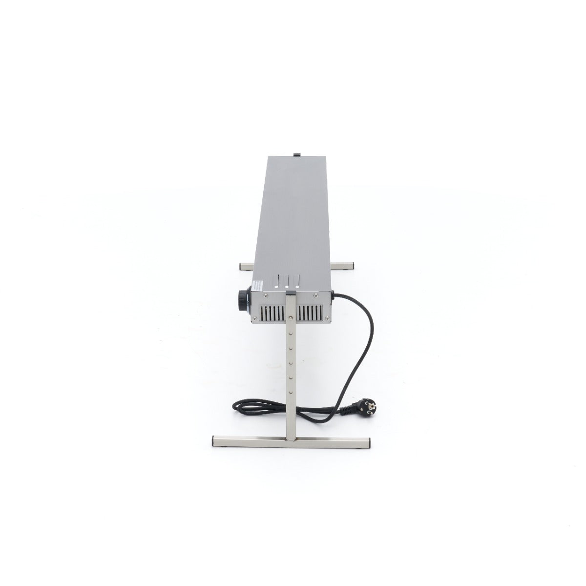 Rampe chauffante Maxima de 107 cm, lampe chauffante pour installation au plafond ou en pose libre, avec éléments chauffants visibles.