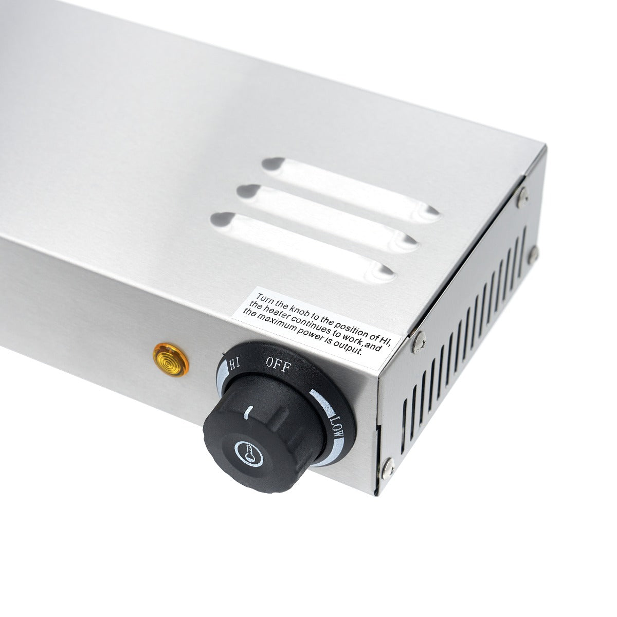 Rampe chauffante Maxima de 152 cm, lampe de chauffage pour installation au plafond ou en pose libre, visible en image.