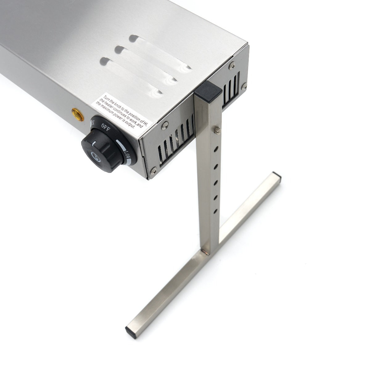 Rampe chauffante Maxima de 182 cm, lampe chauffante pour installation plafond ou pose libre, idéale pour chauffer efficacement.