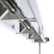 Rampe chauffante Maxima de 182 cm, lampe chauffante pour installation au plafond ou en pose libre, idéale pour chauffage.