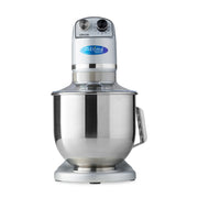 Mixer planétaire - 7 L - jusqu'à 2 kg de pâte - argent