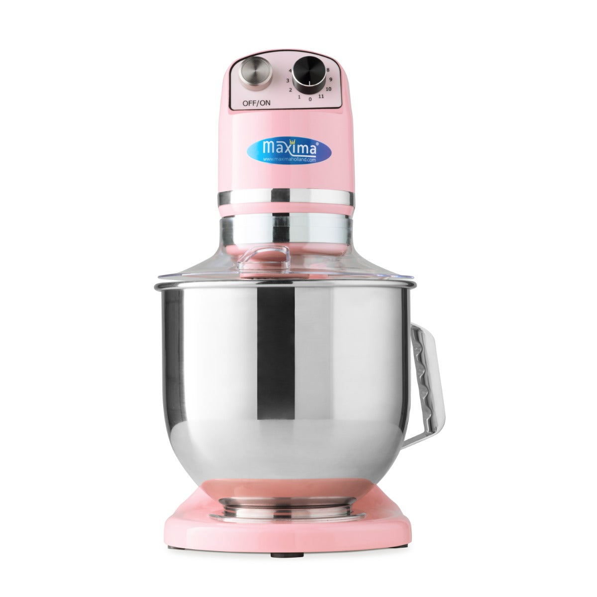 Mixer planétaire - 7 L - jusqu'à 2 kg de pâte - rose