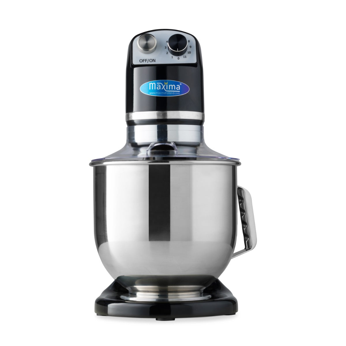 Mixer planétaire - 7 L - jusqu'à 2 kg de pâte - noir