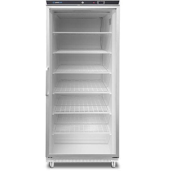 Freezer | 630L | White + Glass | –18°C/–22°C | Ventilated | 775 x 735 x 1920 mm - Unninox
