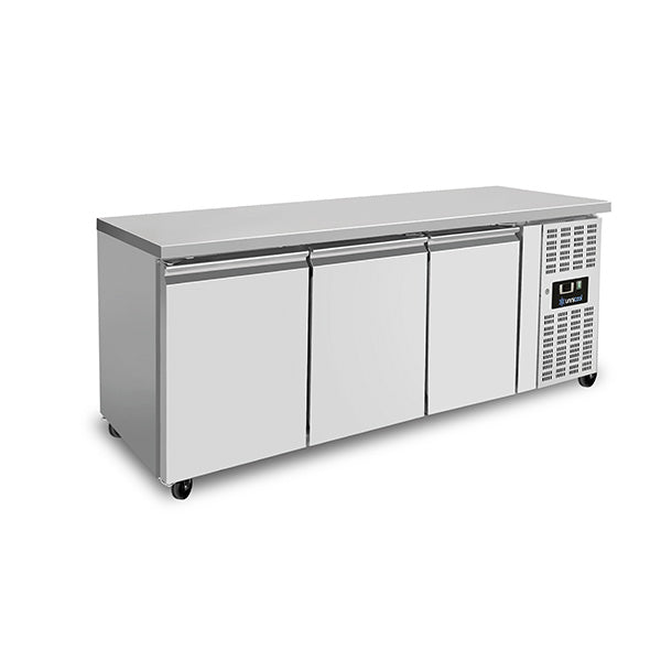 FREEZER Comptoir – 3 portes – SANS DOSSERET 179x70x85cm - Unninox - image 2