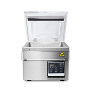 Machine à emballer sous vide Maxima avec joint de 29 cm, chambre de 35x30x11 cm, pour une conservation optimale.