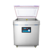 Machine à emballer sous vide Maxima avec joint de 70 cm, chambre de 72x61x21,5 cm pour emballages sous vide.