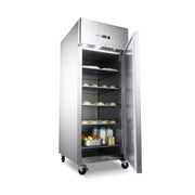 Congélateur de boulangerie - 800 L - étagères réglables - convient à 60 x 40 cm - sur roues