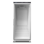 Refrigerator | 630L | White + Glass | +2°C/+8°C | Ventilated | 775 x 735 x 1920 mm - Unninox