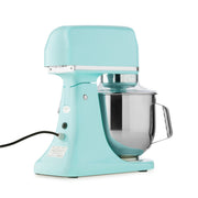 Mixer planétaire - 7 L - jusqu'à 2 kg de pâte - bleu