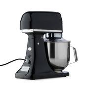 Mixer planétaire - 7 L - jusqu'à 2 kg de pâte - noir