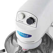 Mixer planétaire - 7 L - jusqu'à 2 kg de pâte - blanc