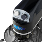 Mixer planétaire - 7 L - jusqu'à 2 kg de pâte - noir