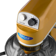 Mixer planétaire - 7 L - jusqu'à 2 kg de pâte - or