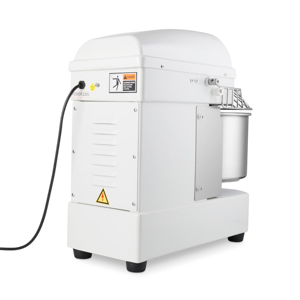Pétrin à spirale Maxima, machine à pâte de 10 L, capable de pétrir 6 kg de pâte pour boulangerie ou restauration.