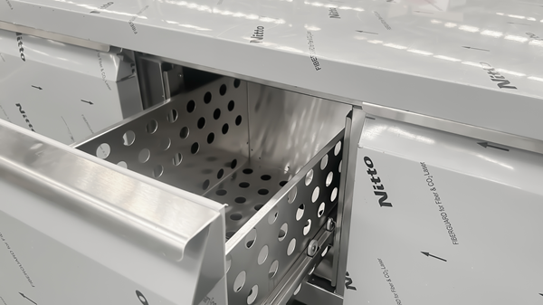 Refrigerated Comptoir | Low Modèle | 2 Drawers (1/1 GN) | 1210x700x600(h)mm - Unninox - image 3