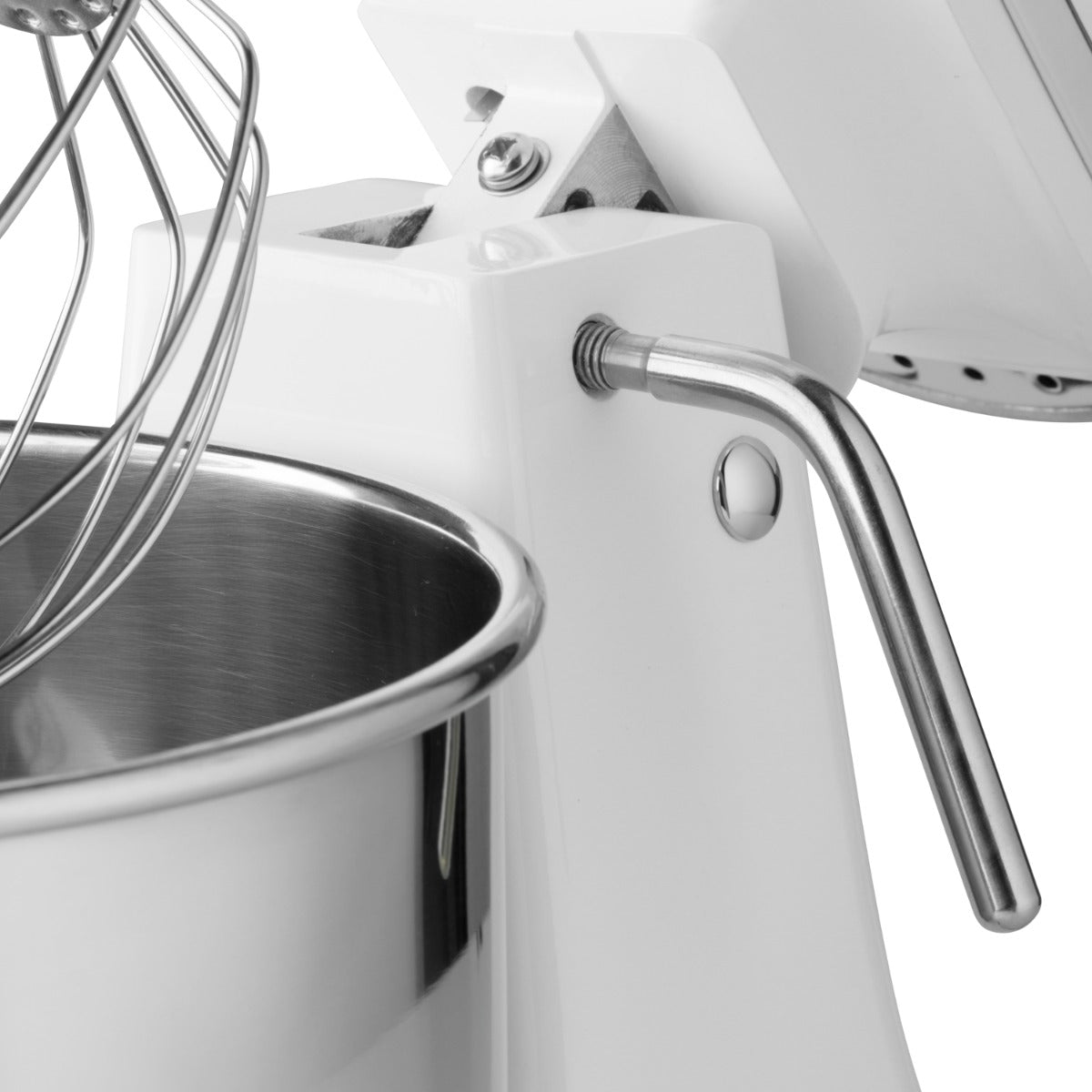 Mixer planétaire - 7 L - jusqu'à 2 kg de pâte - blanc