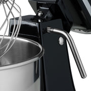 Mixer planétaire - 7 L - jusqu'à 2 kg de pâte - noir