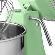 Mixer planétaire - 7 L - jusqu'à 2 kg de pâte - vert