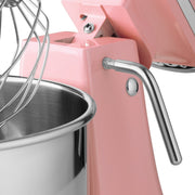 Mixer planétaire - 7 L - jusqu'à 2 kg de pâte - rose