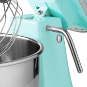 Mixer planétaire - 7 L - jusqu'à 2 kg de pâte - bleu