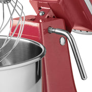Mixer planétaire - 7 L - jusqu'à  2kg de pâte - rouge framboise