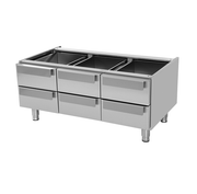 UnderComptoir 1200mm – With 6 Drawers - 7030UB-C - Unninox - image 2